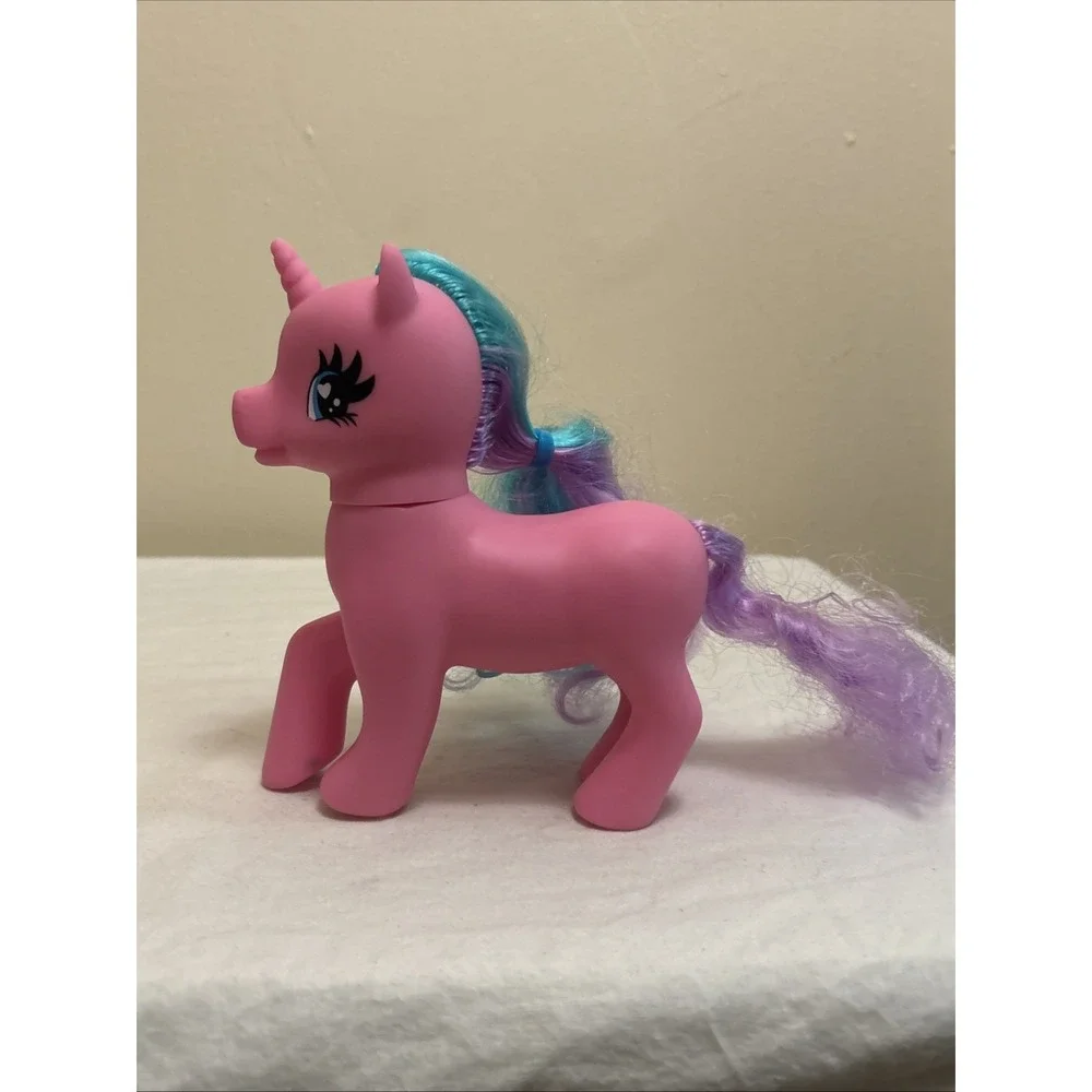 Gi-Go Unicorn Pony Figures Pink Purple Action Figures Set of 3